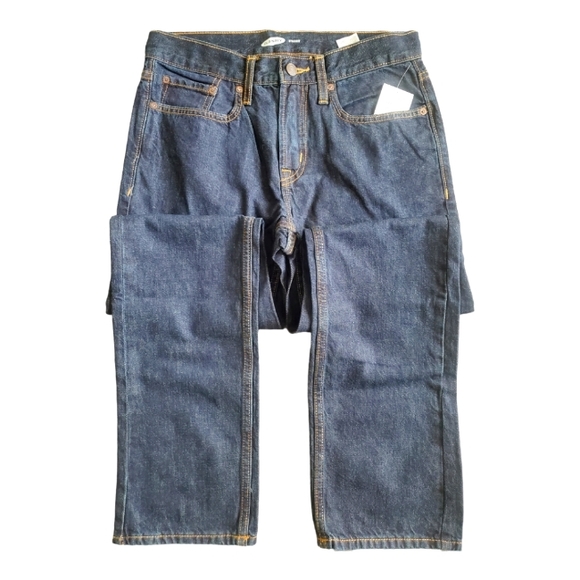 Old Navy Men's Straight Jeans Sz 29/30 - Picture 1 of 4